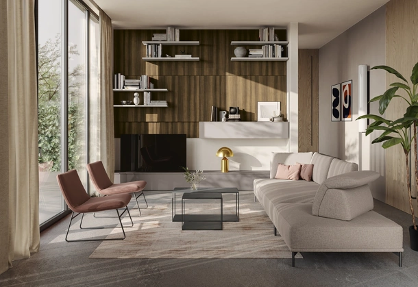 Parete Attrezzata Night & Day L07 di Colombini Casa