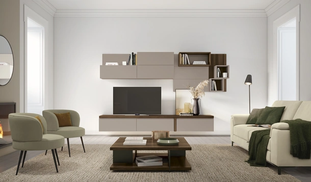 Parete Attrezzata Night & Day L14 di Colombini Casa