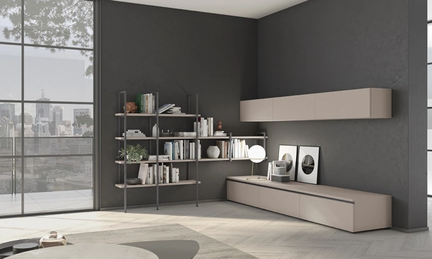 Parete Attrezzata Night & Day L22 di Colombini Casa