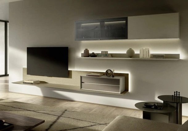 Parete Attrezzata Domino 02 di Sangiacomo