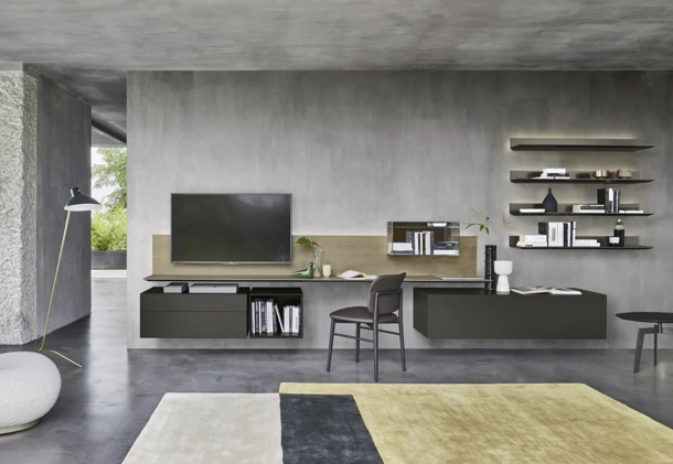 Parete Attrezzata Domino-07 Sangiacomo