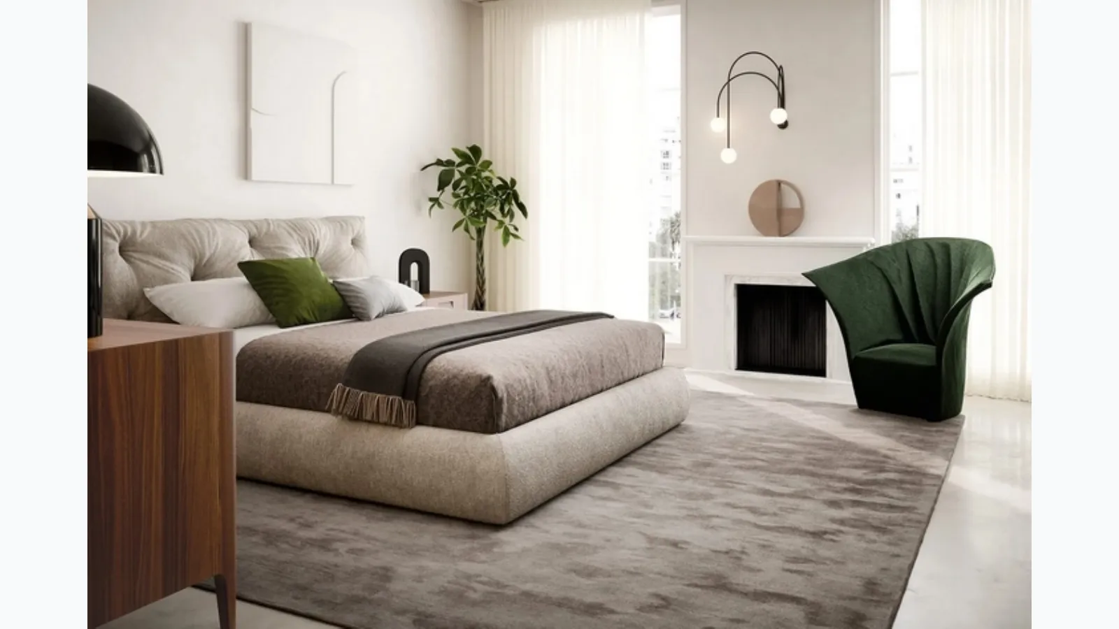 Poltroncina in ecopelle Artichoke di Novamobili