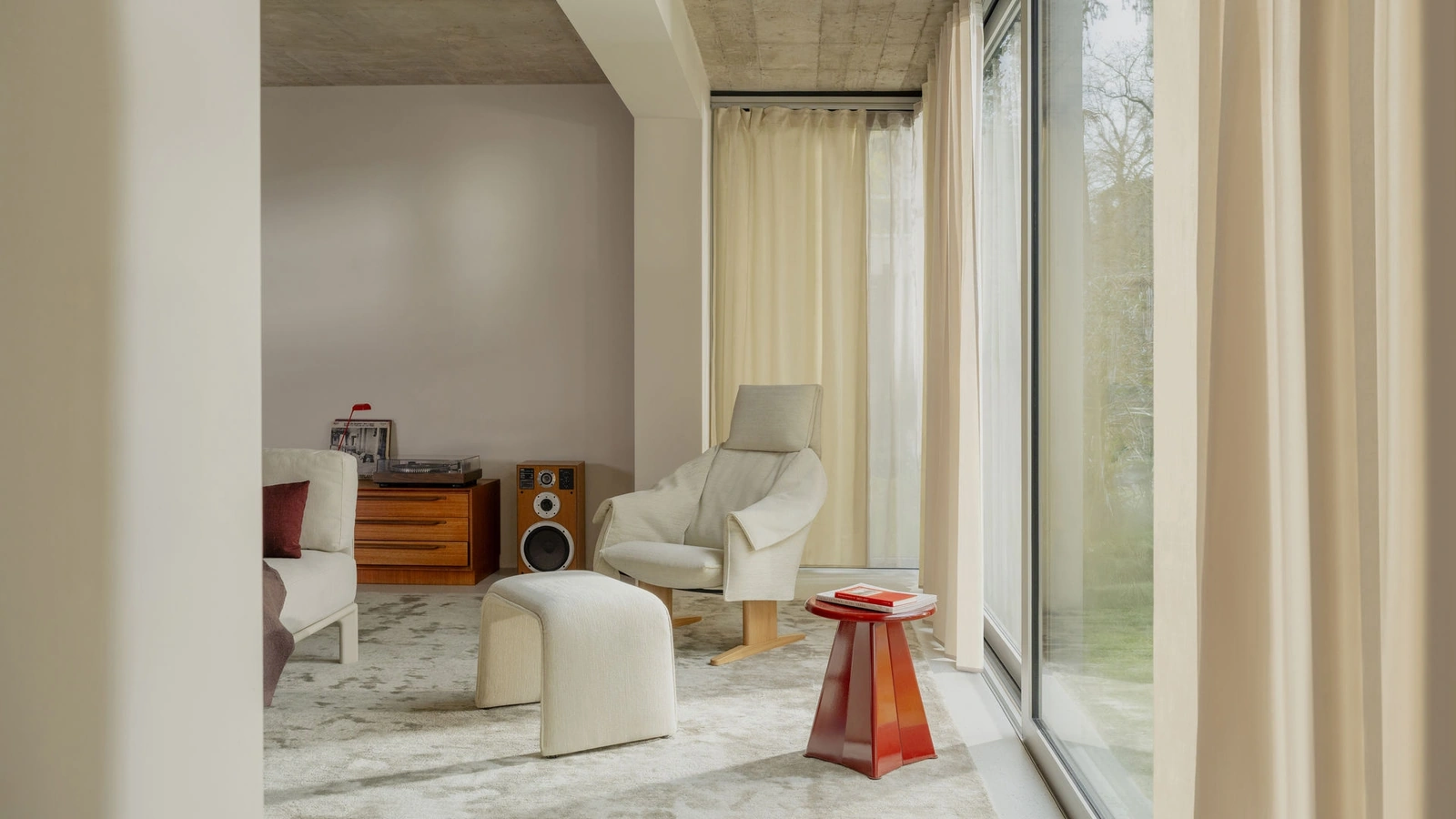Poltrona Bascule Highback & Bench di Vitra