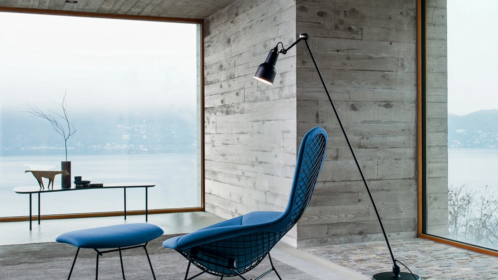 Poltrona Bertoia High Back Chair di Knoll