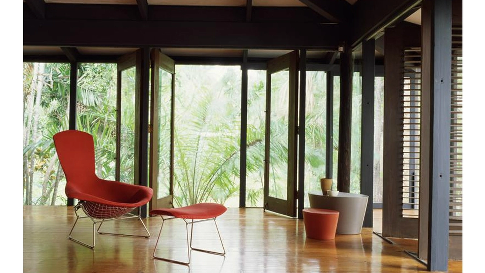 Poltrona Bertoia High Back Chair di Knoll