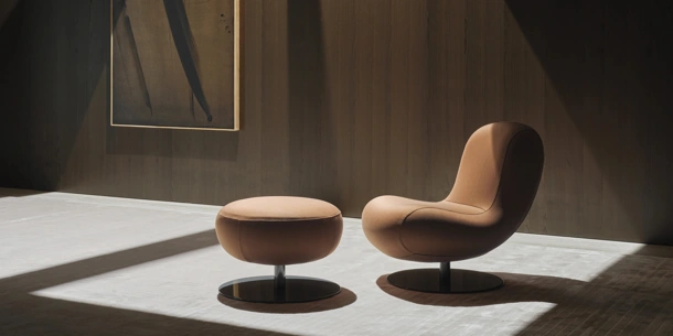 Poltrona di design Bosco di Molteni & C