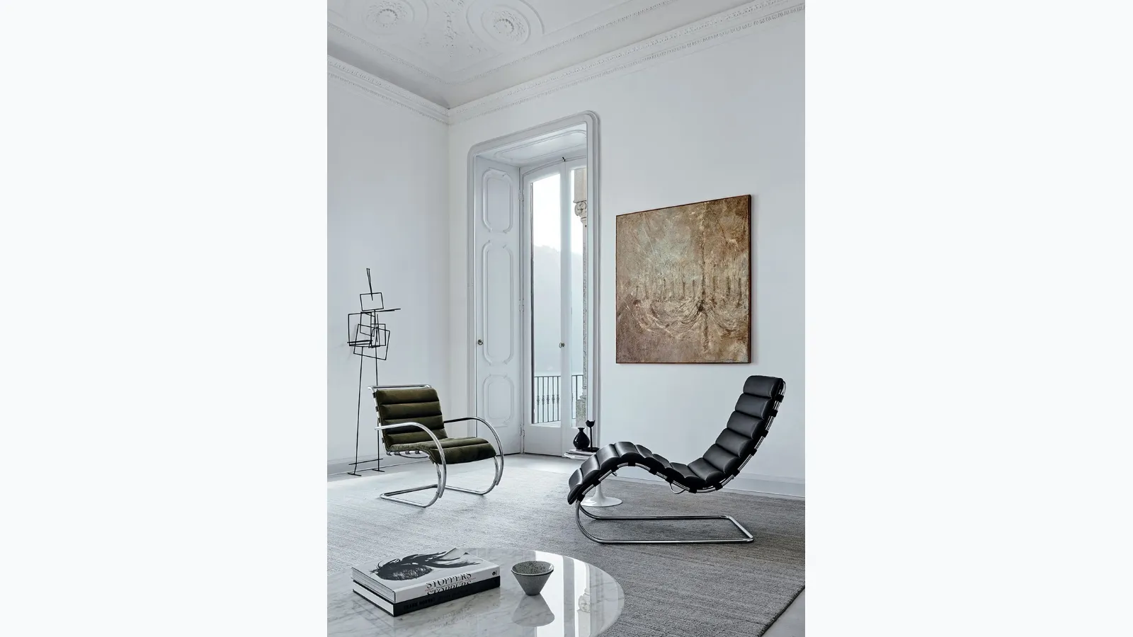 Poltroncina MR Chaise Lounge di Knoll