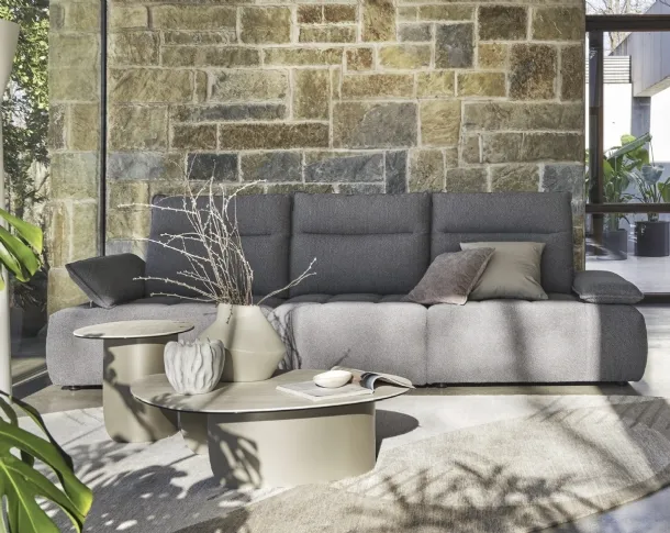 Divano lineare Equipe di Calligaris