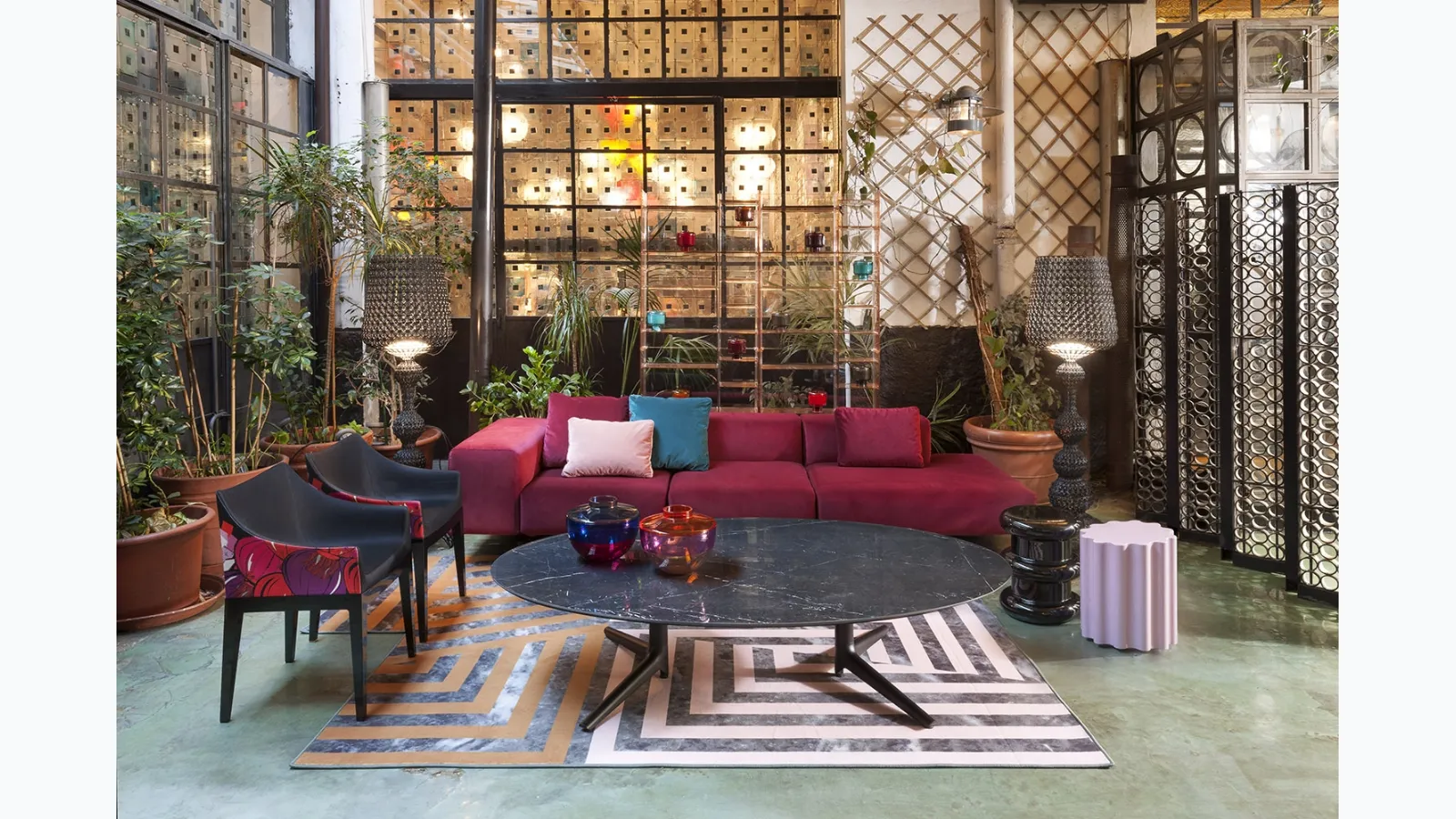 Divano Largo Ottoman di Kartell