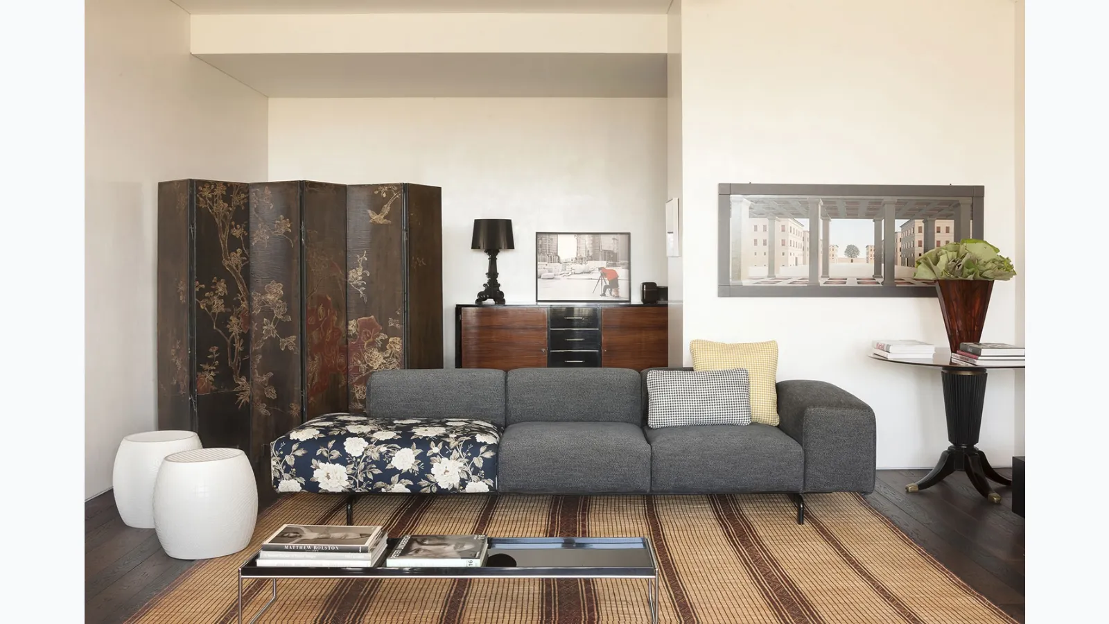 Divano Largo Ottoman di Kartell