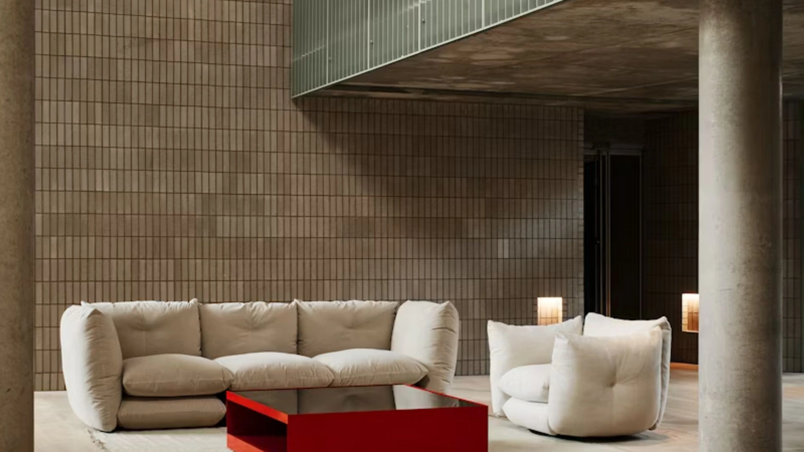 Divano Perron Pillo Sofa di Knoll