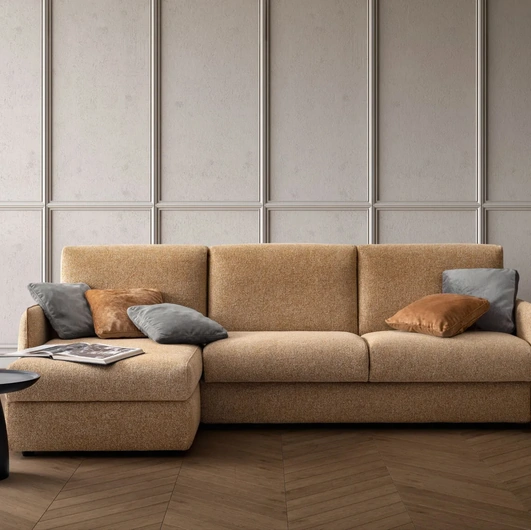 Divano Letto con penisola Wonder di Samoa