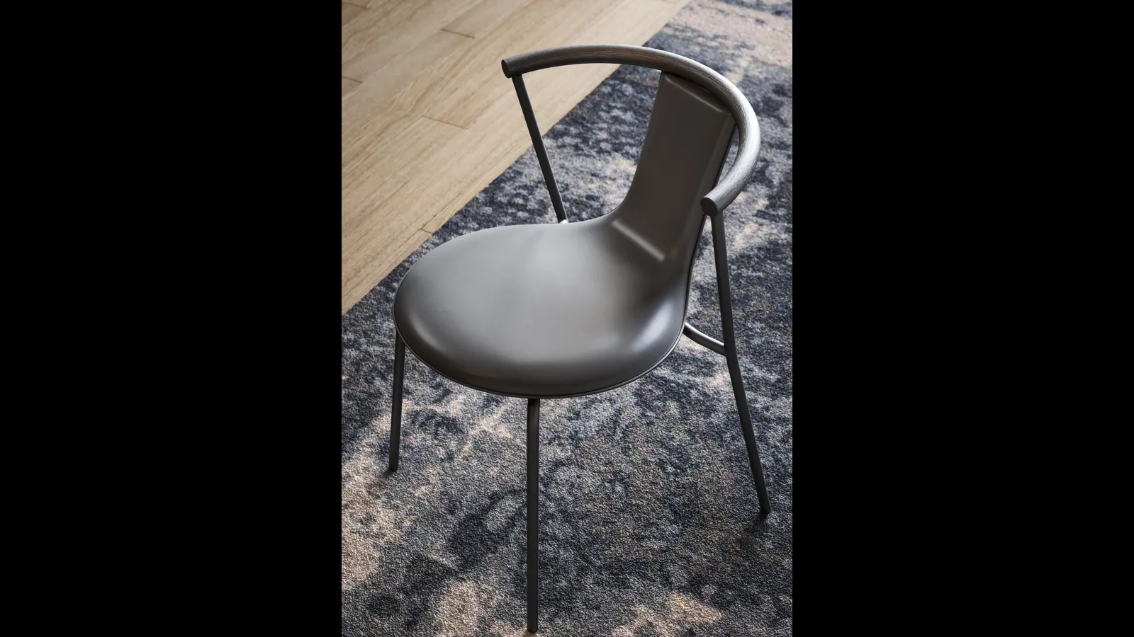 Sedia Agel Cuoio di Novamobili