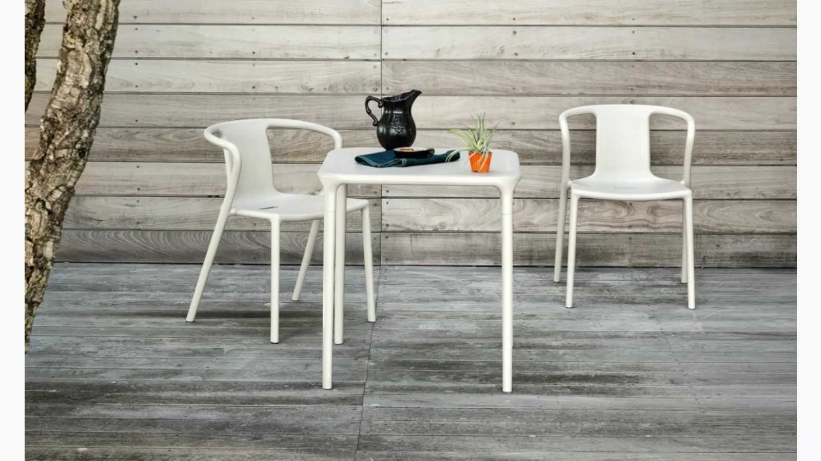 Sedia impilabile in polipropilene Air Armchair di Magis