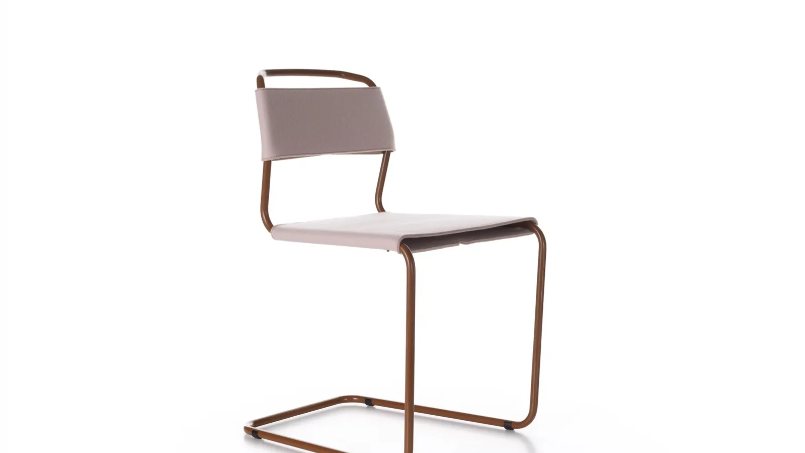 Sedia in feltro e acciaio B-kini di Alias