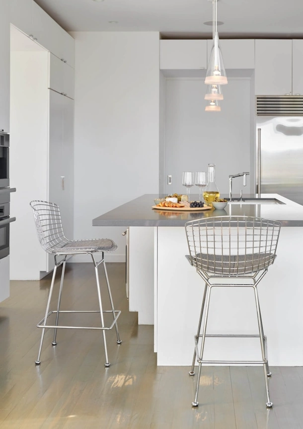 Sgabello Bertoia Stool di Knoll