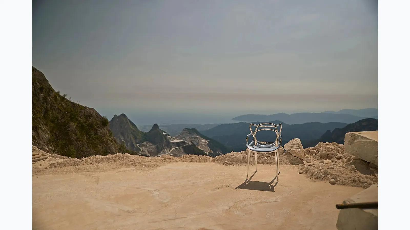 Sedia Masters Metal di Kartell