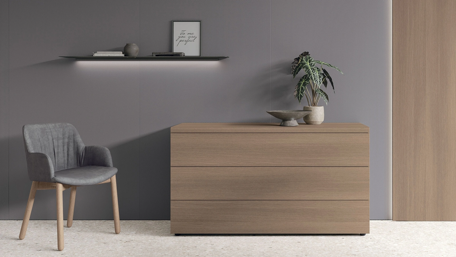 Sedia Sofia in econabuk di Tomasella