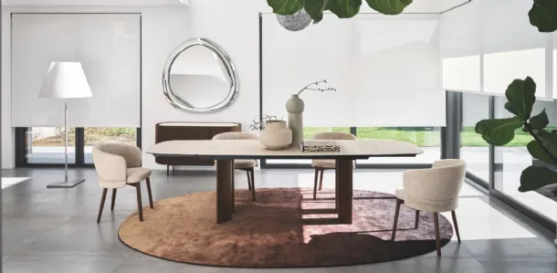 Sedia imbottita Vanilla di Calligaris