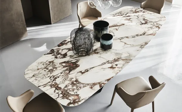 Tavolo in ceramica Skorpio Keramik di Cattelan Italia