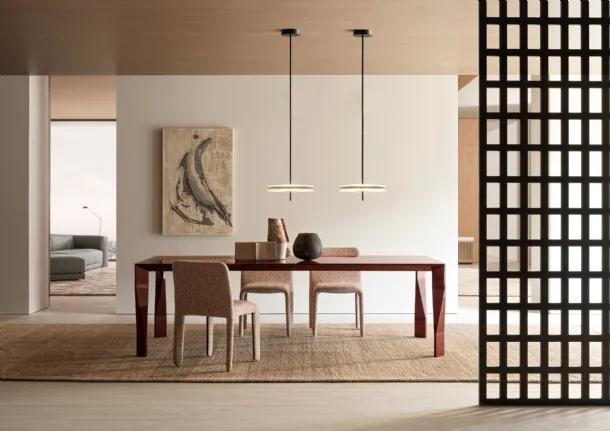 Tavolo Diamond in vetro colorato di Molteni & C