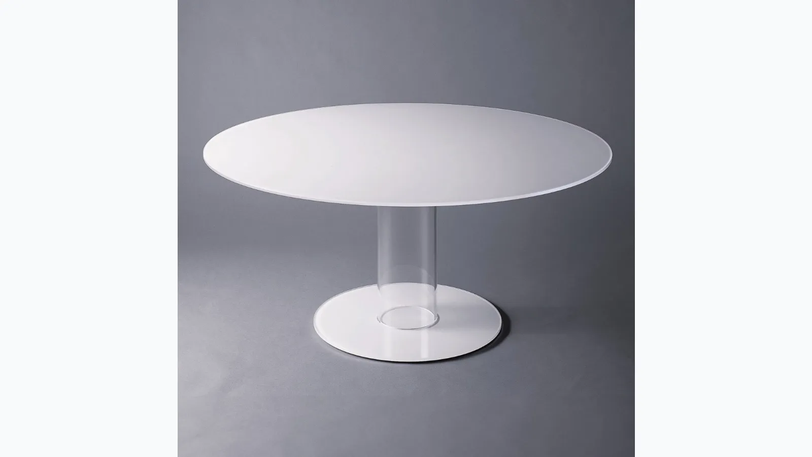 Tavolo rotondo Hub di Glas Italia