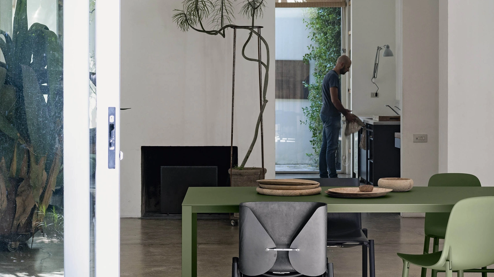 Tavolo allungabile Thin-K di Kristalia