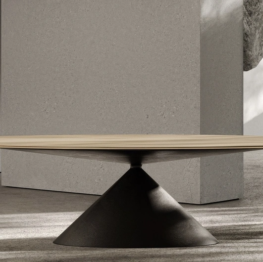 Tavolo Maxy Clay wood di Desalto