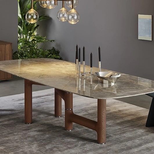 Tavolo Pivot-Marmo Bonaldo