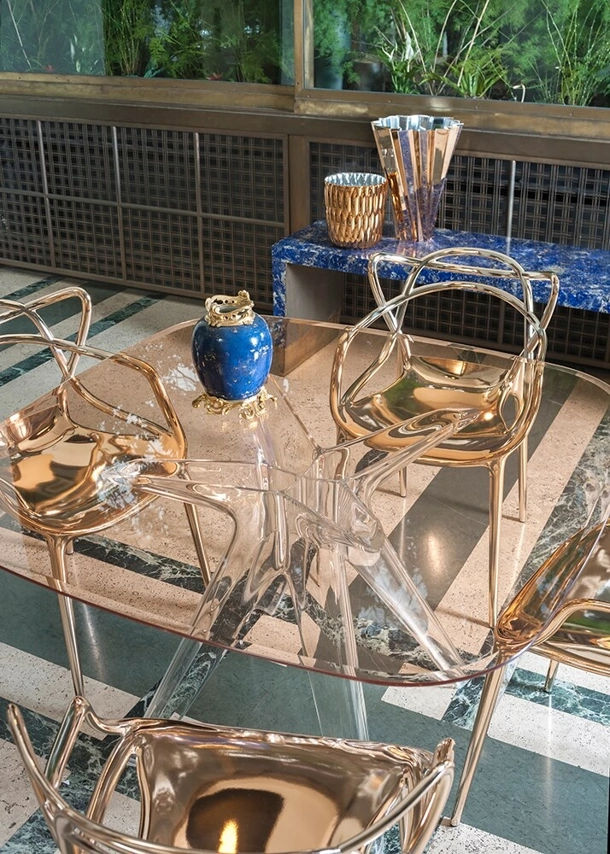 Tavolo Sir Gio Quadrato di Kartell