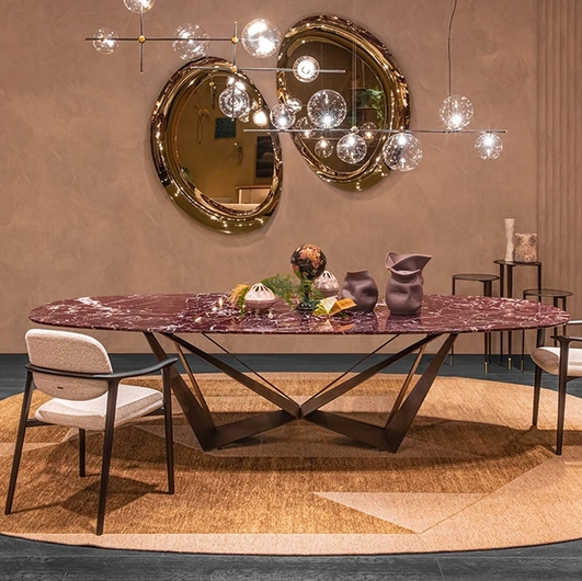 Tavolo Skorpio Marble di Cattelan Italia