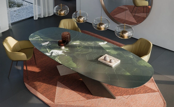 Tavolo Tyron Marble di Cattelan Italia