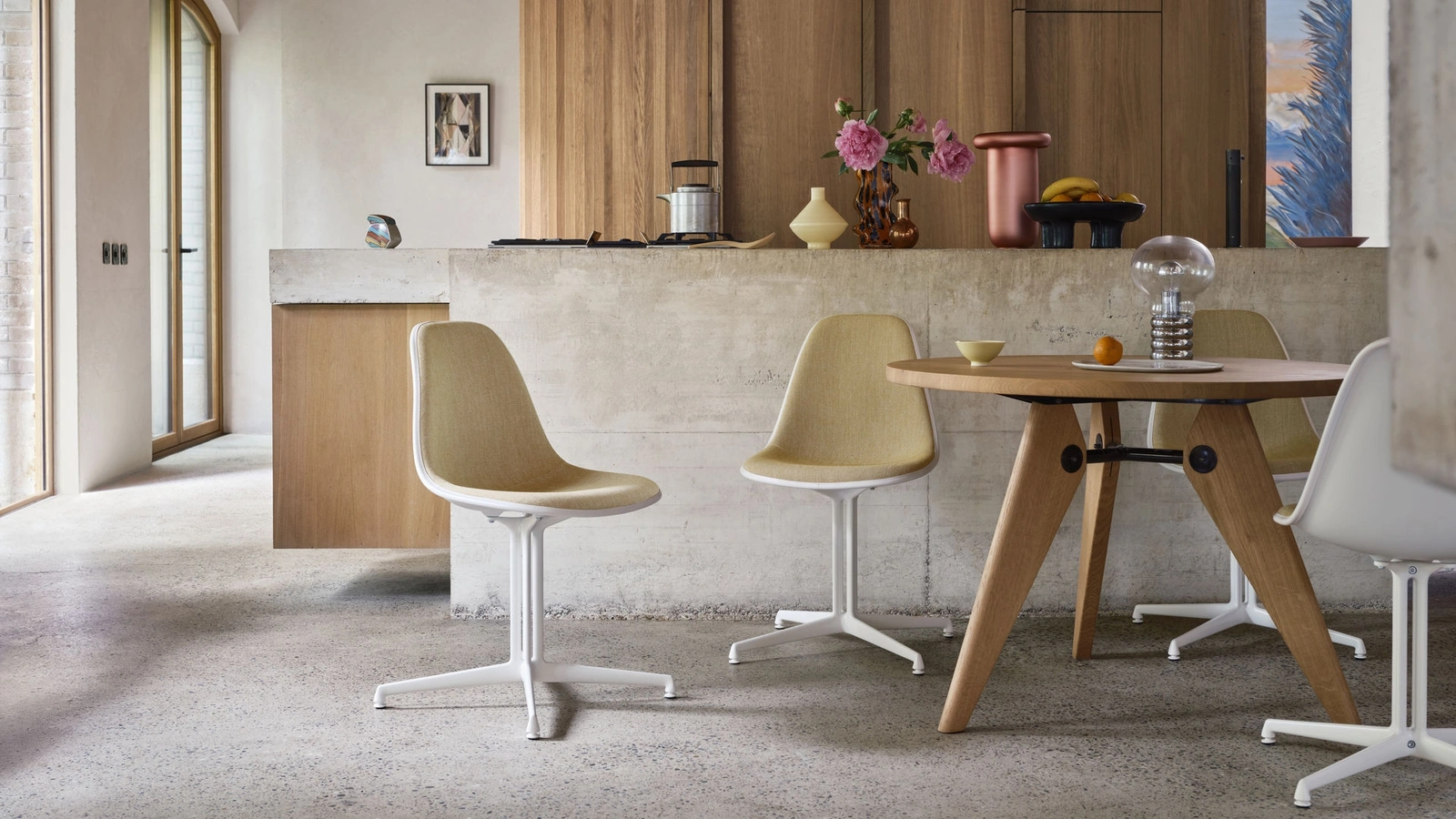 Tavolo rotondo Guéridon di Vitra