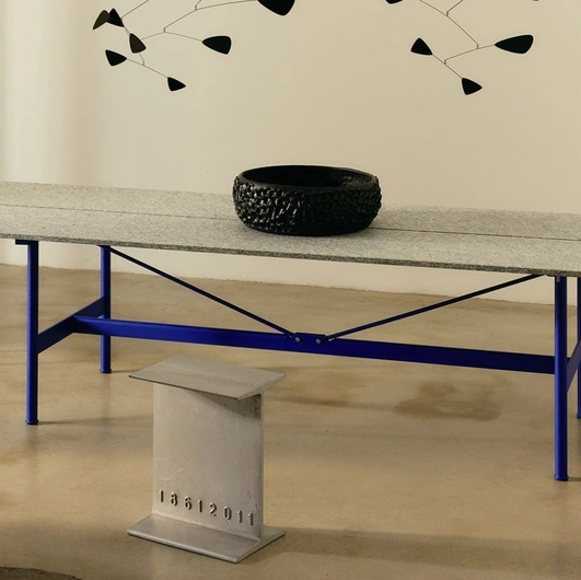 Tavolo Zinco in marmo pietra di Luserna di Desalto