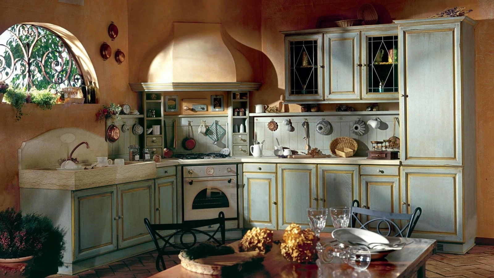 Cucina Classica angolare Granduca di Marchi