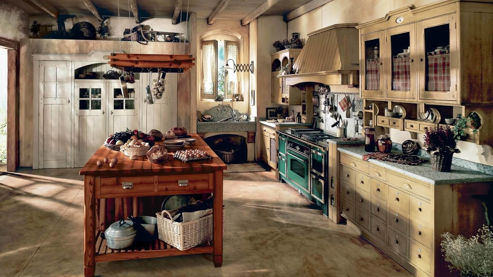 Cucina Classica con isola Incontrada di Marchi