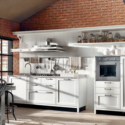 Cucina Classica lineare Kreola di Marchi