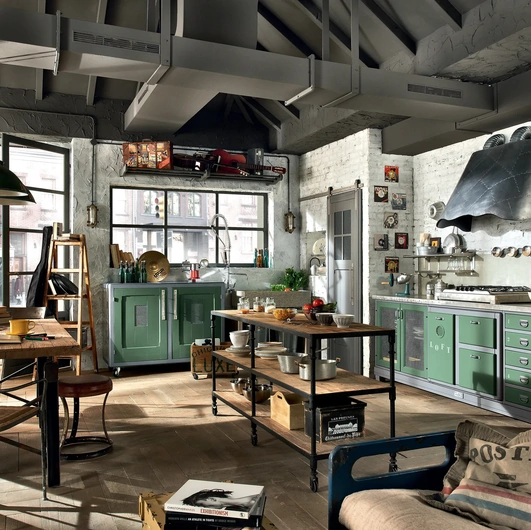 Cucina Classica angolare Loft di Marchi