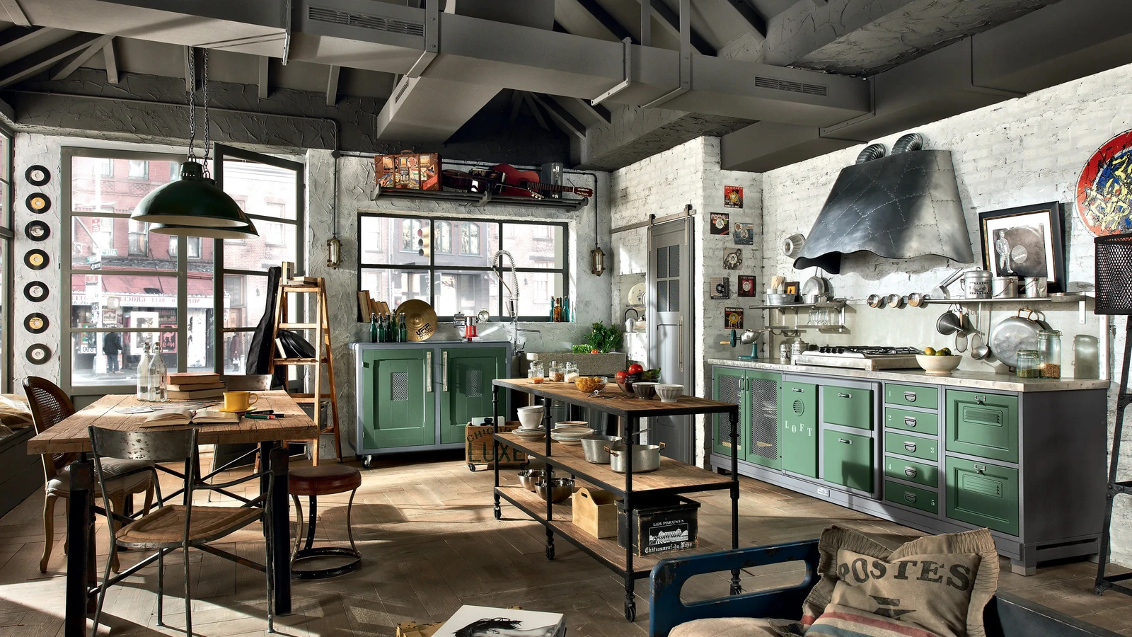 Cucina Classica angolare Loft di Marchi