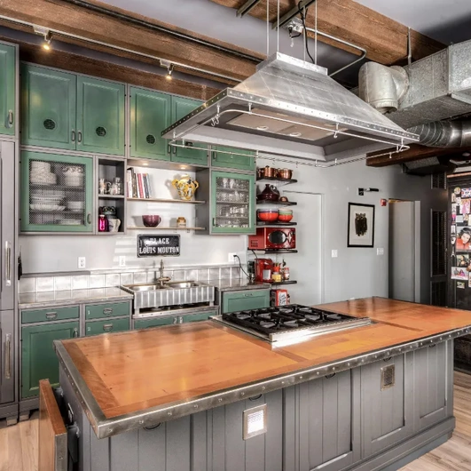 Cucina Classica con isola Loft di Marchi