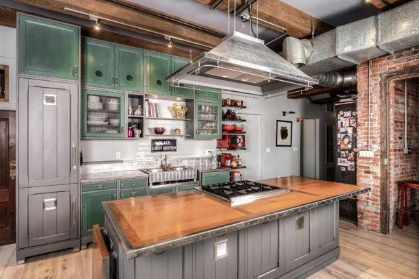 Cucina Classica con isola Loft di Marchi