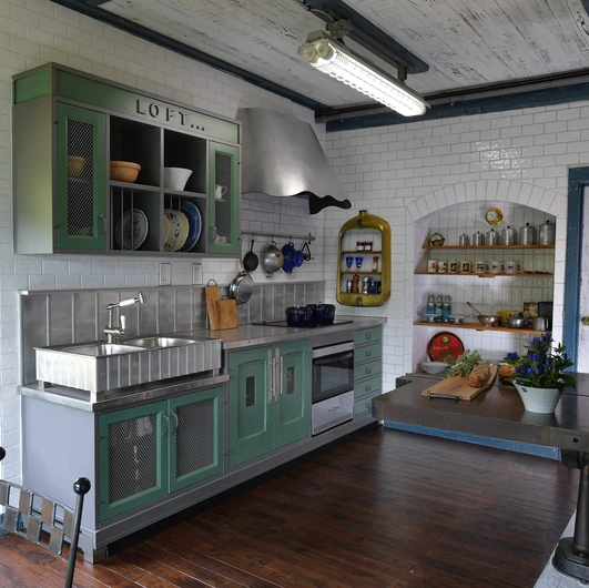Cucina Classica lineare Loft di Marchi