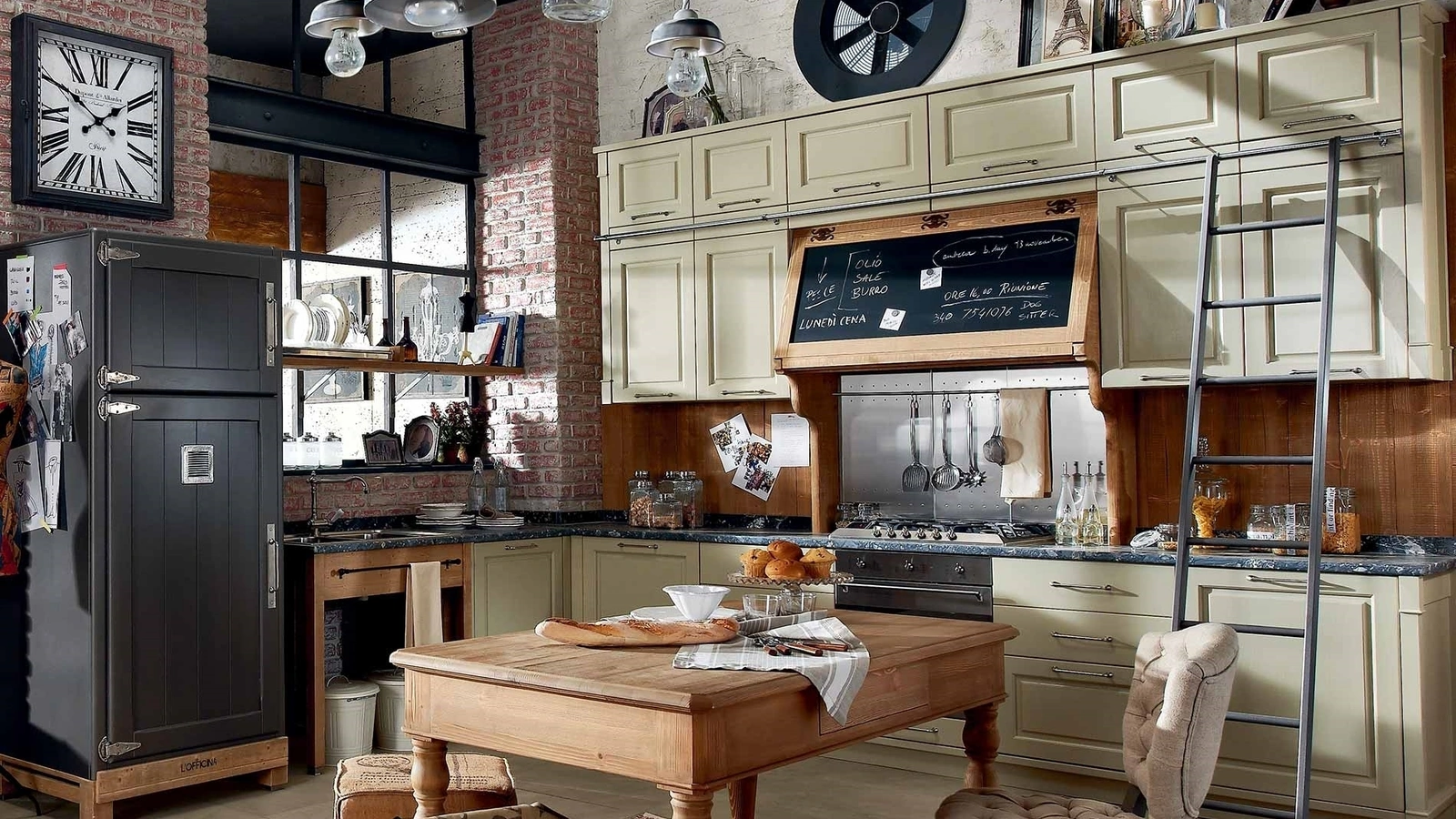 Cucina Classica angolare Nolita in legno laccato di Marchi