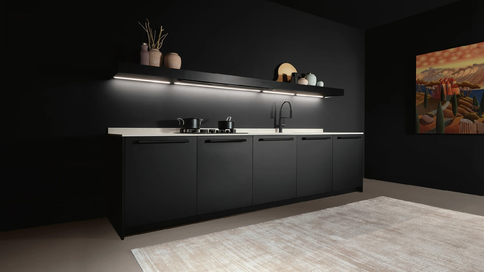 Cucina Design Arena maniglia Tube di Maistri