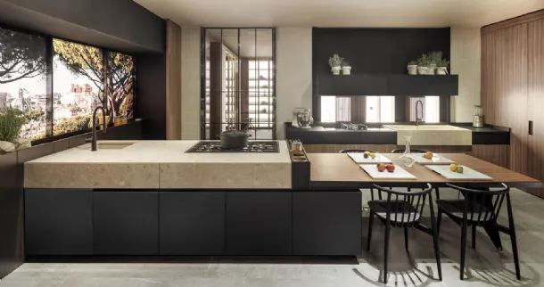 Cucina Design Monolite|Mediterraneum di Scic