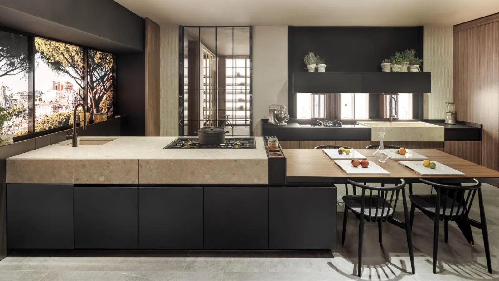 Cucina Design Monolite|Mediterraneum di Scic
