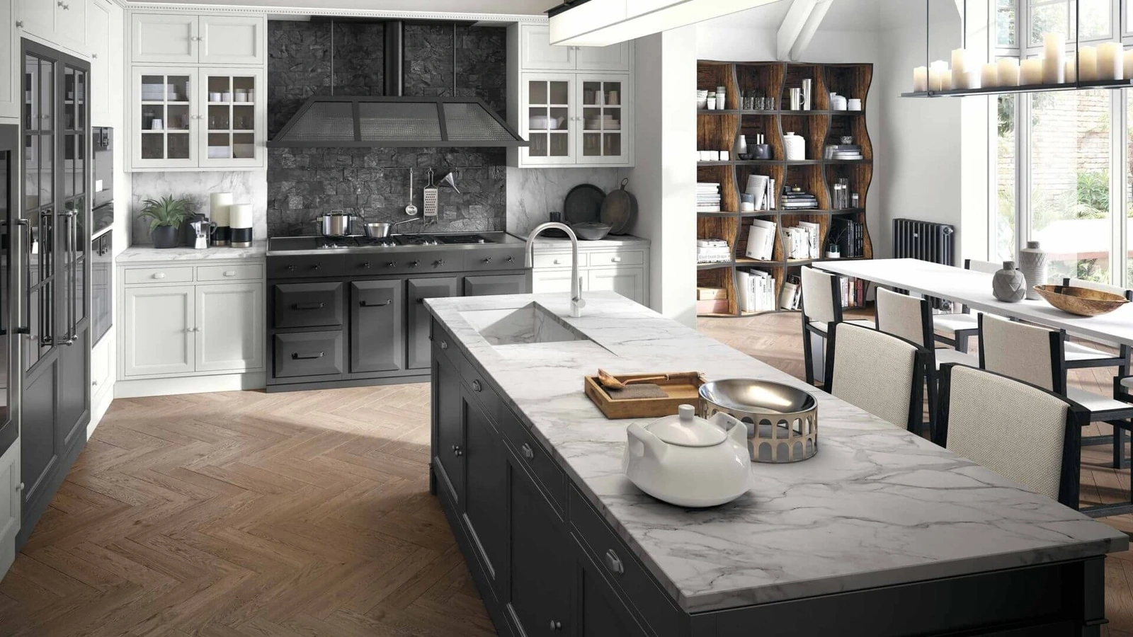 Cucina Moderna con isola Artis di Marchi