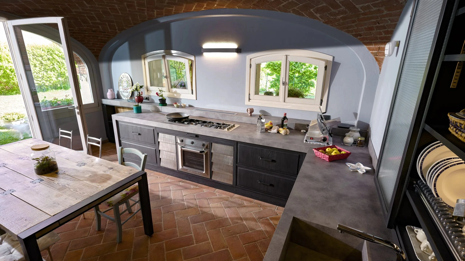 Cucina Moderna angolare Brera 76 di Marchi