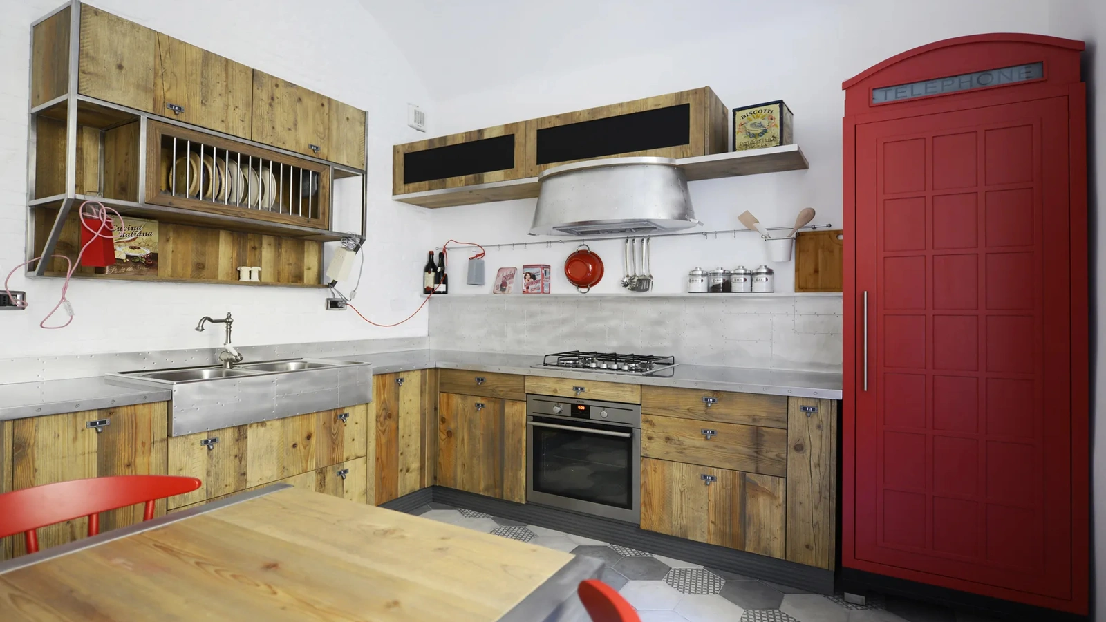 Cucina Moderna angolare Lab 40 di Marchi