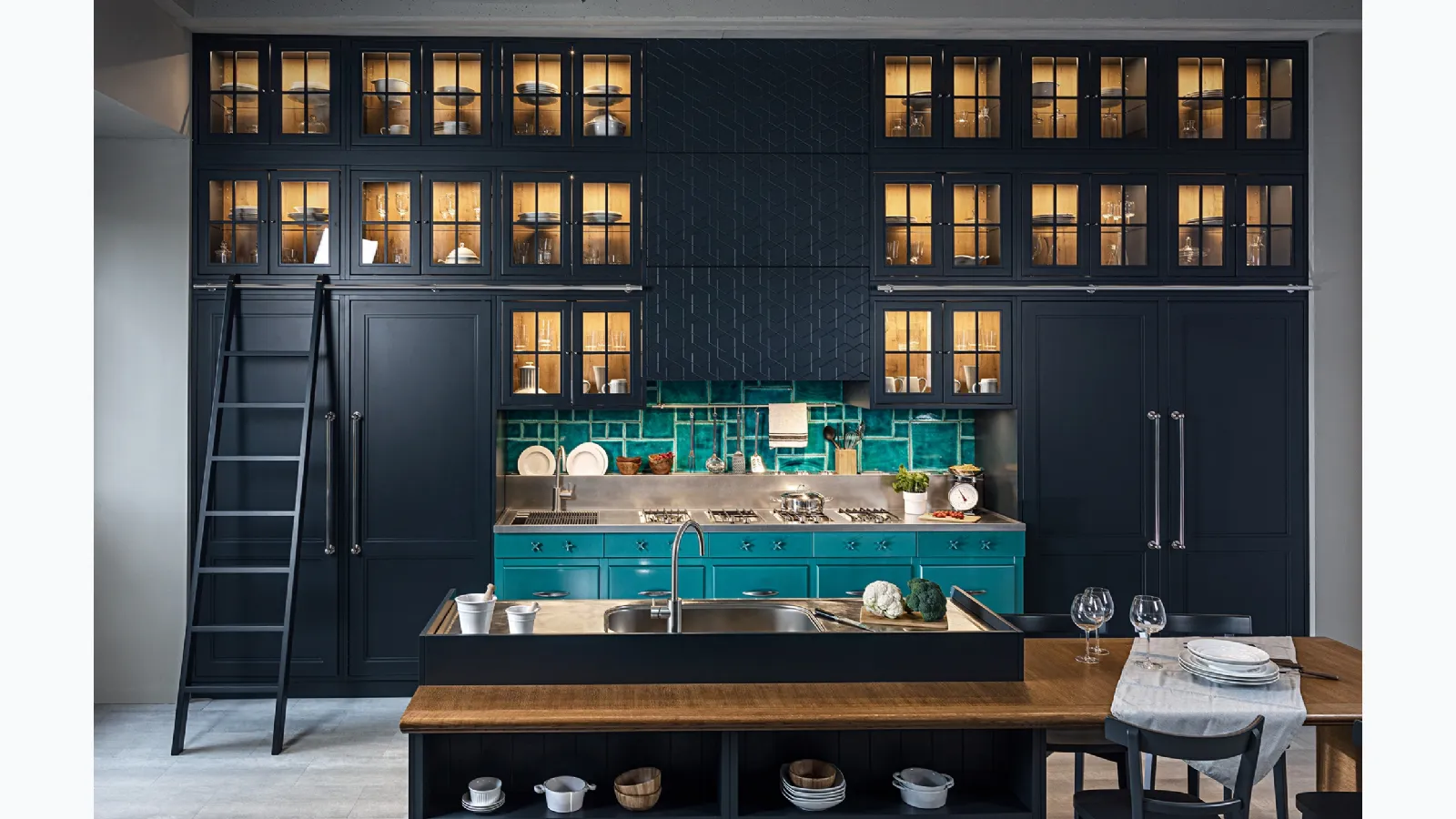 Cucina Moderna con isola Icon di Marchi